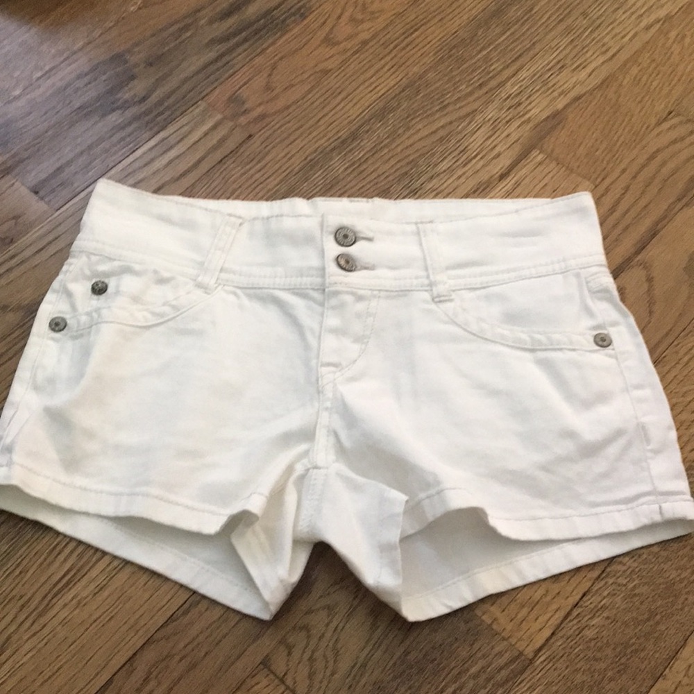 White shorts